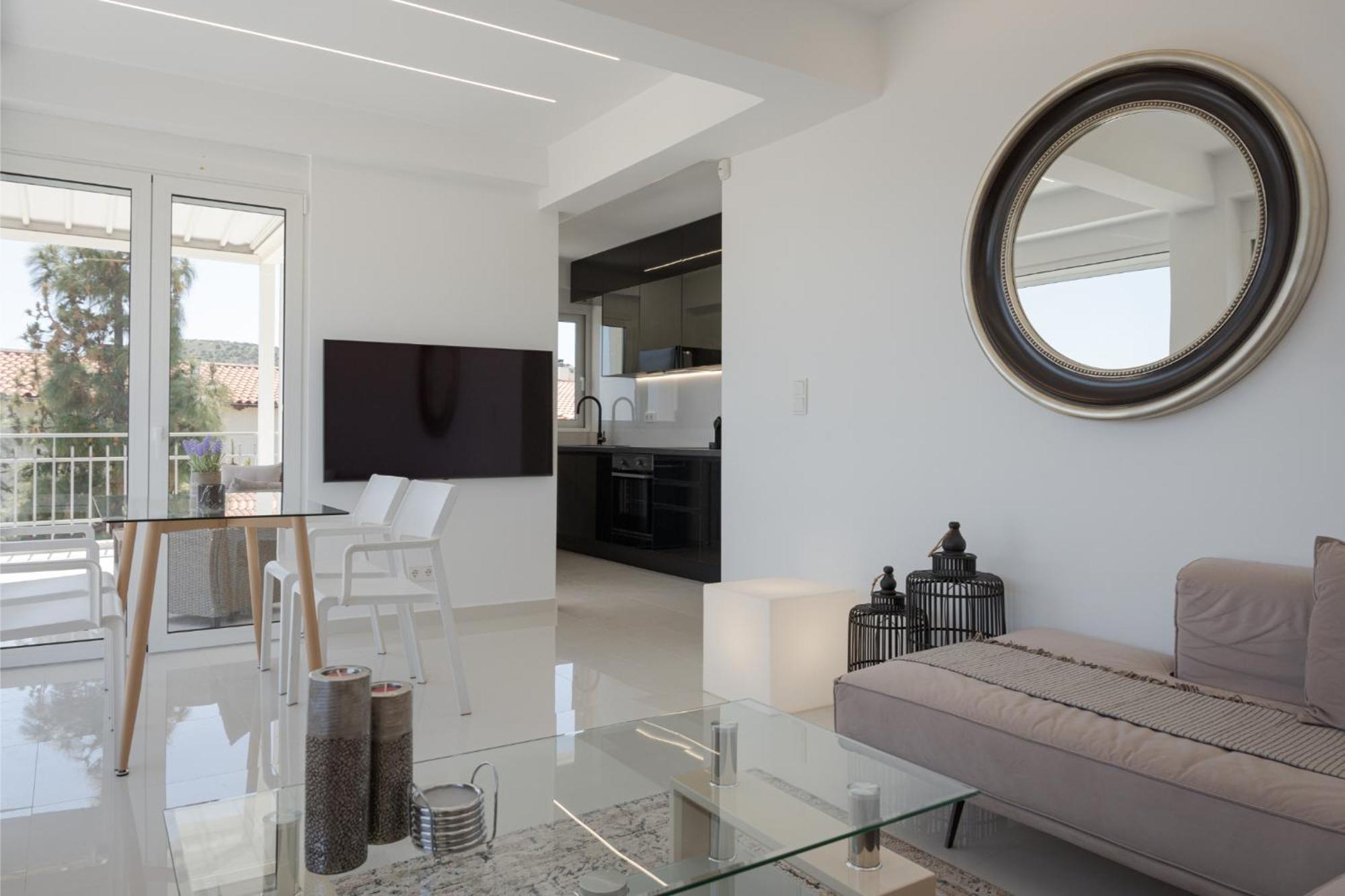 Athenian Riviera Penthouse Apartment Varkiza Luaran gambar