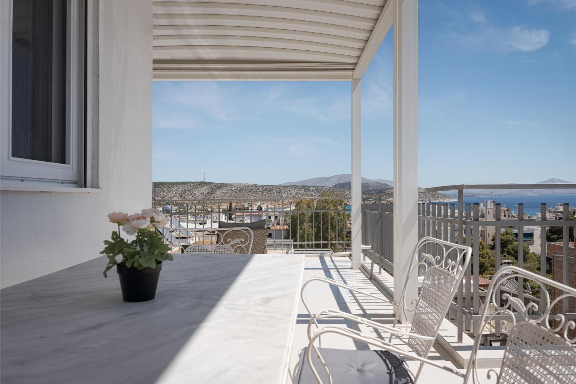 Athenian Riviera Penthouse Apartment Varkiza Luaran gambar
