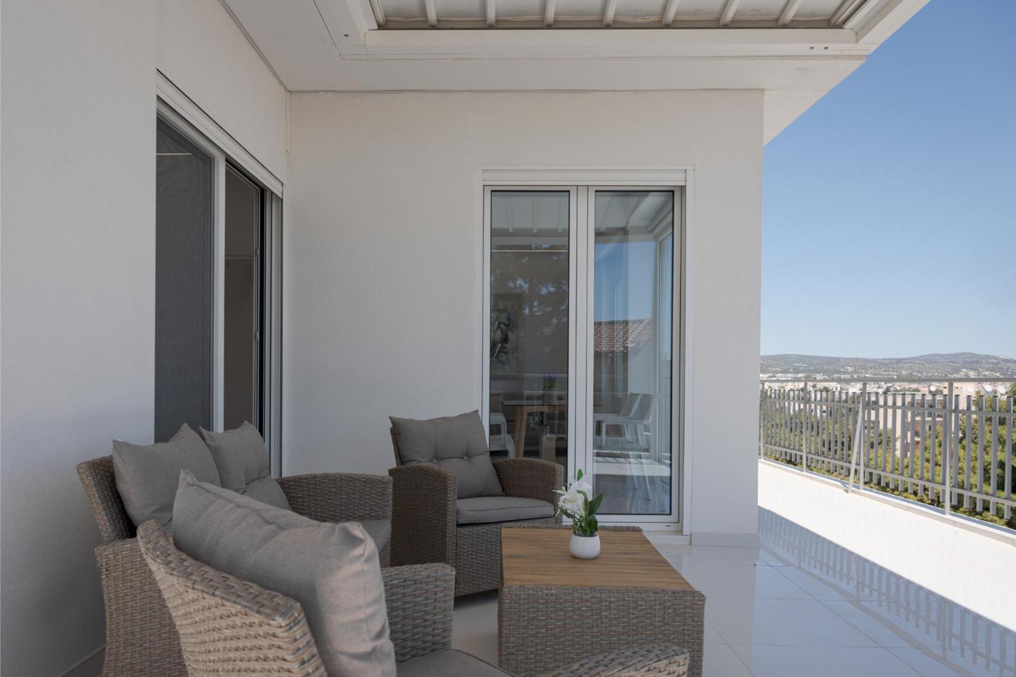 Athenian Riviera Penthouse Apartment Varkiza Luaran gambar