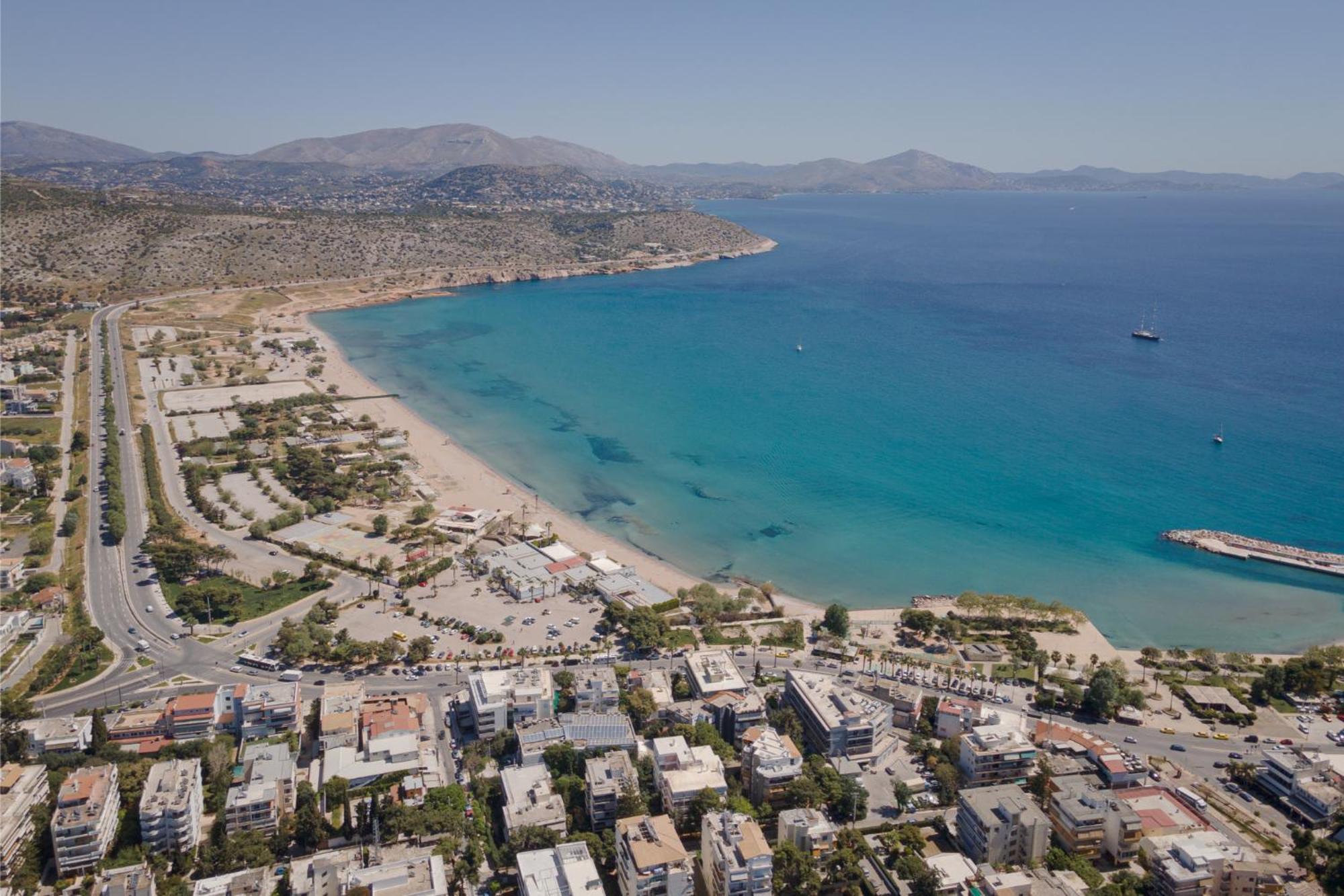 Athenian Riviera Penthouse Apartment Varkiza Luaran gambar